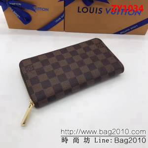 路易威登LV頂級原單 M60015海外原單 正品複刻Monogram帆布男士錢夾 ZY1034