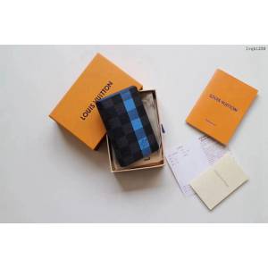 lv錢包 lv棋盤格口袋錢夾 N60076 路易威登口袋錢夾  lvqb1258