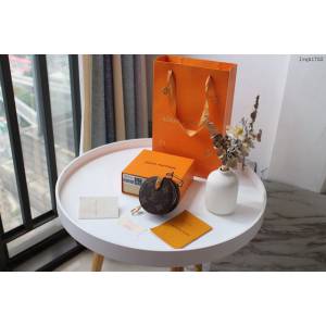 lv錢包 M68524 Round Case零錢包 Creative Traveller Set系列小手袋 lv老花圓形零錢包  lvqb1702
