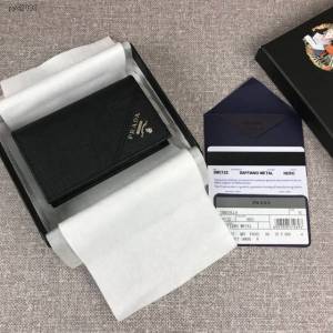 prada卡包 普拉達專櫃最新款 2MC122 PRADA爆款男士卡包  pyd2098