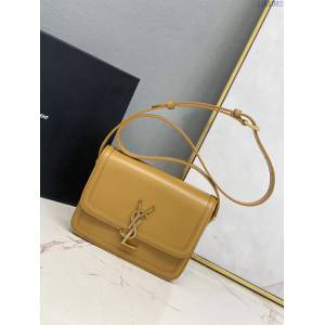 YSL爆款女士包包 聖羅蘭經典款MONOGRAM金屬旋扣小號郵差包 YSL肩背斜挎包 634306  jjh1082