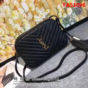 YSL聖羅蘭 冠軍產品 最新v格南非原版皮 鏈條斜挎包 57700-1  YAS1096