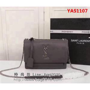 YSL聖羅蘭 爆款出擊 王子文同款原版牛皮SAINT LAURENT 前翻蓋手袋 可肩背斜挎 26606 YAS1107