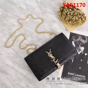 YSL聖羅蘭 專櫃品質 蜥蜴紋牛皮鏈條挎包 26814 YAS1170