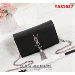 YSL聖羅蘭 爆款 原廠牛皮單肩斜挎鏈條包 26817 YAS1637