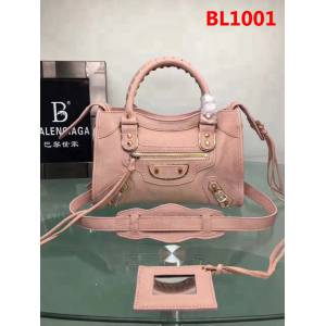 BALENCIAG巴黎世家 頂級原版皮 山羊皮 手提斜挎包  BL1001
