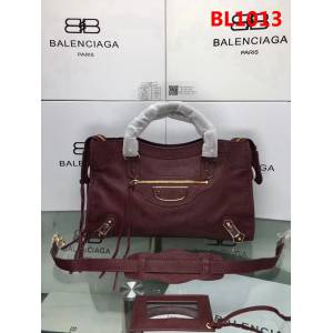 BALENCIAG巴黎世家 新款 小金釘 原版義大利進口山羊皮 手提單肩斜挎包  BL1013