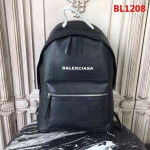 BALENCIAG巴黎世家 雙肩背囊 獨家定制 進口荔枝紋小牛皮雙肩包  BL1208