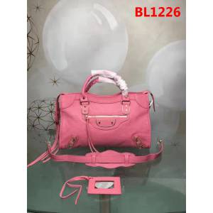 BALENCIAG巴黎世家 原版義大利進口山羊皮 小金釘 可單肩斜挎  BL1226