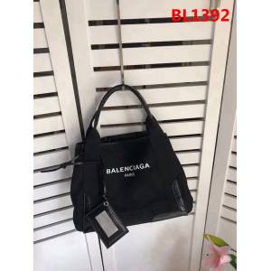 BALENCIAG巴黎世家 NAVY CABAS 子母購物袋 進口耐磨棉質帆布  BL1392