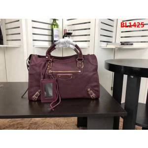 BALENCIAG巴黎世家 經典機車 原版 山羊皮包邊五金款 手提肩背斜挎包  BL1425