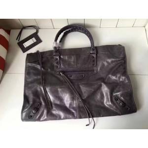 BALENCIAG巴黎世家 50cm油蠟牛皮手提袋 可以作為旅行包  BL1635