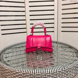 Balenciaga女包 巴黎世家新款中號鱷魚紋沙漏包 巴黎世家牛皮爆款手提包  csbl1192