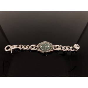 chrome hearts銀飾 ROLEX聯名錶鏈 克羅心手錶鏈  gjc1519