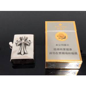 chrome hearts打火機 克羅心十字打火機 s925銀材質 克羅心打火機  gjc1610