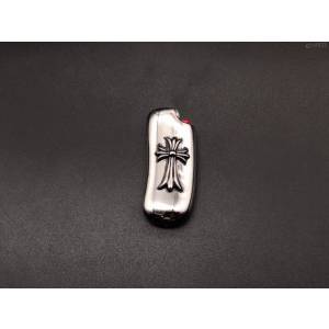 Chrome Heart打火機 純手工 925銀 十字 橢圓打火機  gjc1833
