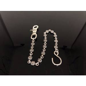 chrome hearts銀飾 克羅心褲鏈 克羅心裝飾品鏈 克羅心包鏈  gjc1890
