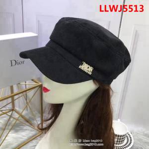 DIOR迪奧 時尚百搭 八角帽軍帽 LLWJ5513