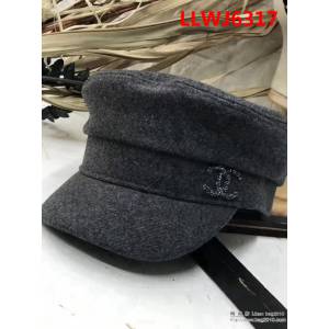 CHANEL香奈兒 經典百搭款 新款小香風軍帽 LLWJ6317
