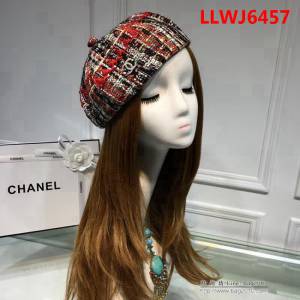 CHANEL香奈兒 時尚百搭 經典面料八角貝蕾鴨舌帽 LLWJ6457