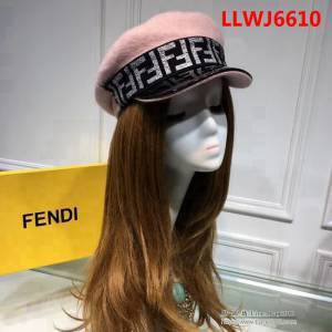 FENDI芬迪 新款 休閒百搭羊絨軍帽 LLWJ6610