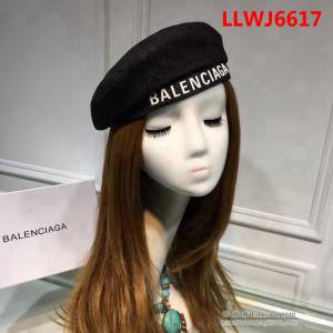 BALENCIAGA巴黎世家 超高版本 新款牛仔貝蕾帽 LLWJ6617