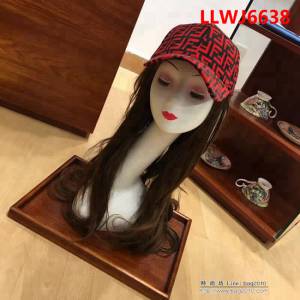 FENDI芬迪 新款爆款 時尚百搭燈芯絨棒球帽 LLWJ6638