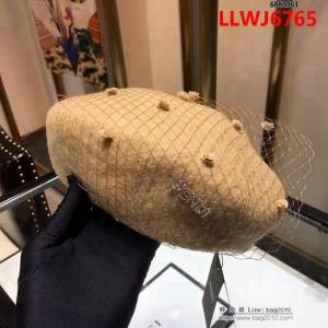 FENDI芬迪 代購品質 爆新款 網紗格子貝雷帽 6881961 LLWJ6765