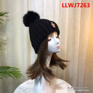 MONCIER蒙口 全新改良款 跑量款 經典火爆毛線配狐狸毛球針織帽 LLWJ7263
