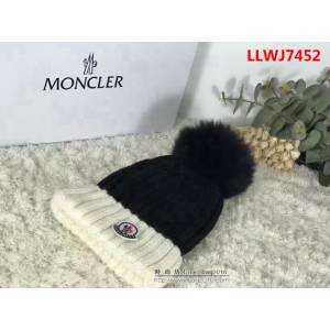 MONCIER蒙口 代購品質 專櫃款 大毛球毛線帽 LLWJ7452