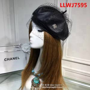 CHANEL香奈兒 洗水羊皮八角帽 百搭貝蕾帽 LLWJ7595