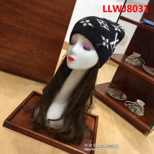 路易威登LV 原單新款 情侶款帽子圍巾套裝 男女同款 LLWJ8031
