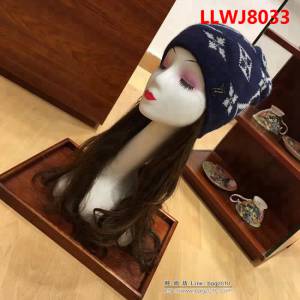 路易威登LV 原單新款 情侶款帽子圍巾套裝 男女同款 LLWJ8033
