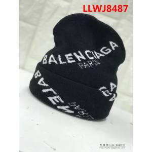 BALENCIAGA巴黎世家 2018秋冬專櫃款針織帽 男女同款 LLWJ8487