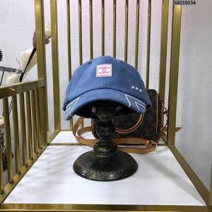 Chanel女士帽子 香奈兒線條珍珠棒球帽鴨舌帽  mm1111