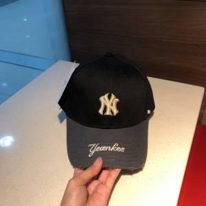 NY新品男士帽子 MLB做舊拼接棒球帽鴨舌帽  mm1478
