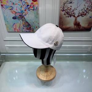 Moncler男女同款帽子 蒙口經典黑白鴨舌帽棒球帽  mm1741