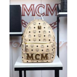 MCM雙肩包 原單 5933小號 Trilogie Stark子母包 實用百搭 MCM經典印花 限量款 可拆卸口袋後背包  mdmc1051