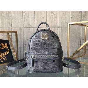 MCM雙肩背包 原單 超mini Stark經典女背包 側邊點綴鉚釘 MCM後背包 時尚迷人單品  mdmc1087