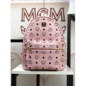 MCM雙肩包 原單 5917小號 夏季新款 純手工定制版 48k鍍金 MCM女後背包  mdmc1117