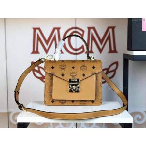 MCM女包 6246 頂級 小號Patricia單肩包 風琴式隔層 MCM女手提包 手腕包 MCM斜挎包  mdmc1229