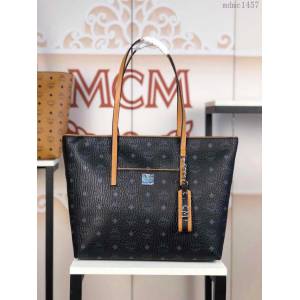 MCM女包 原單 6019 Anya購物袋 Visetos印花塗層帆布 MCM手拎包 MCM單肩女包  mdmc1457