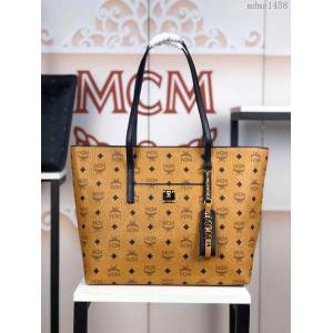 MCM女包 原單 6019 Anya購物袋 Visetos印花塗層帆布 MCM手拎包 MCM單肩女包  mdmc1458