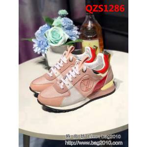 路易威登LV 2018最新火爆款 走繡款 超火休閒運動鞋 QZS1286