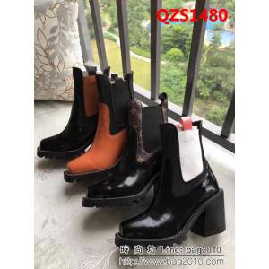 路易威登LV 2018秋冬新品 牛皮女士短靴 QZS1480