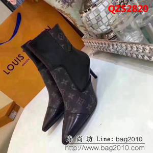 路易威登LV 2018冬新款 經典老花 經典老花 高端短靴 QZS2820