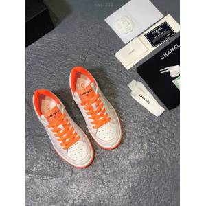 Chanel女鞋 香奈兒爆款彩色帶小白鞋 小紅書力推款  naq1213