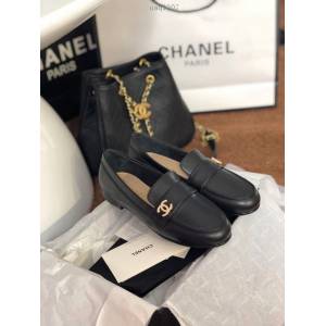 Chanel女鞋 香奈兒2020春夏頂級涼鞋系列 Chanel爆款休閒女單皮鞋  naq1307
