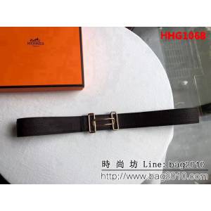愛馬仕HERMES 專櫃款皮帶扣精鋼金屬 ermabrass 高端男士皮帶 HHG1068