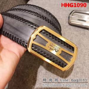 愛馬仕HERMES 專櫃熱推款 經典扣 進口牛皮 男士皮帶高端男士皮帶 HHG1090